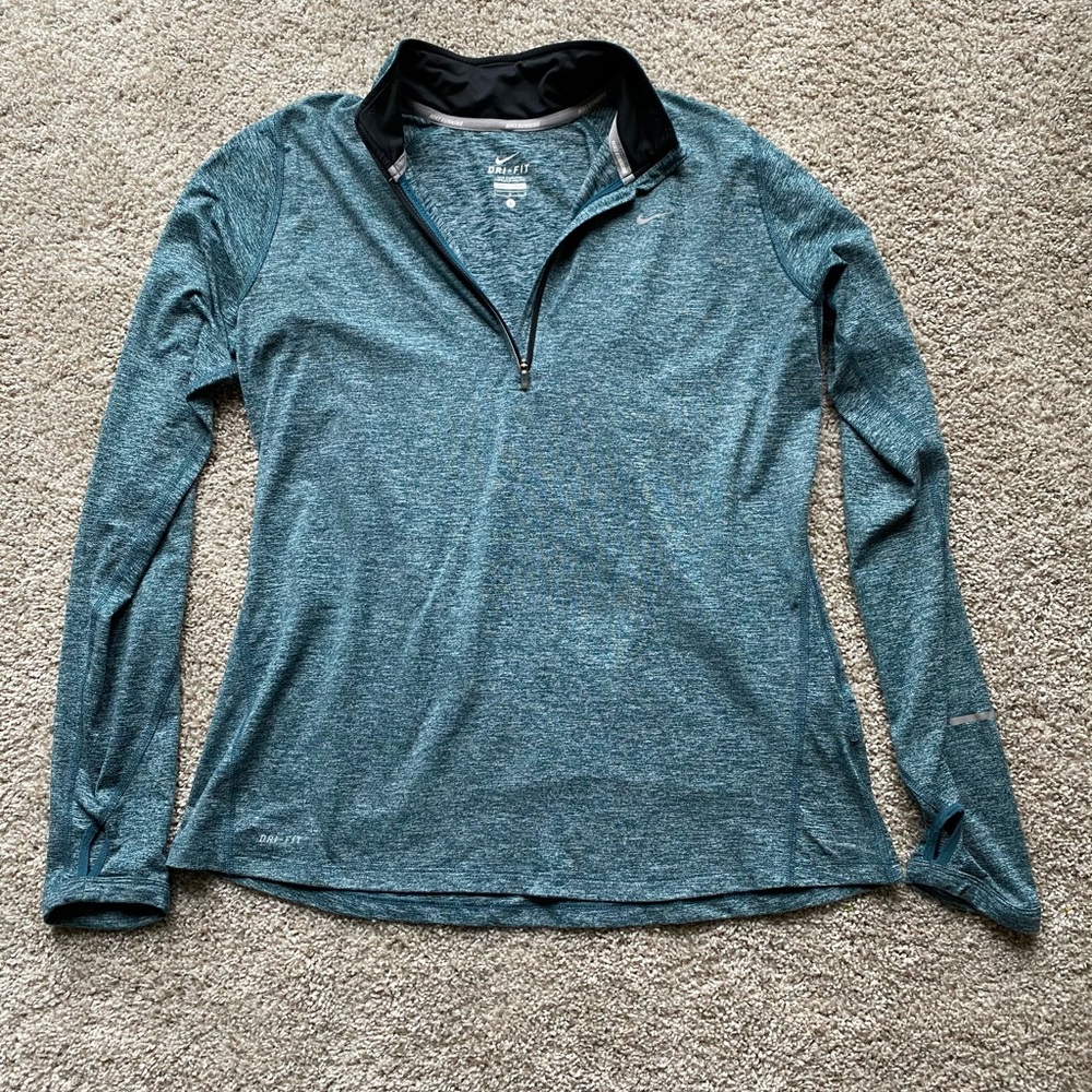 Nike Dri Fit Quarter Zip Size L